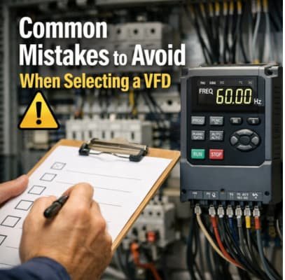 Common Mistakes to Avoid When Selecting a VFD