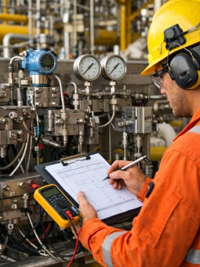 Pre Commissioning Checklist for Instrumentation in Heavy Industry