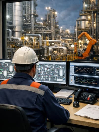 What is a distributed control system's mechanism
