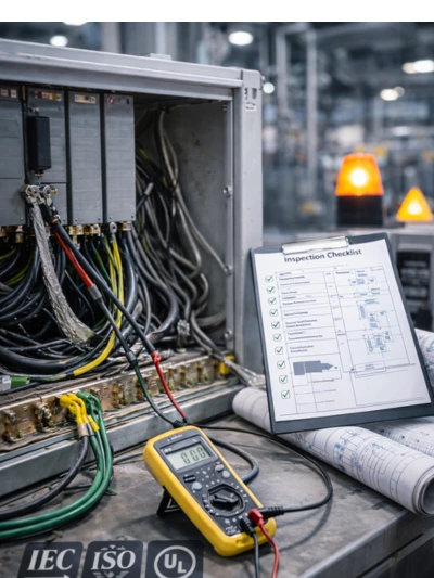 Standards & Inspection Requirements for PLC Panel Earthing