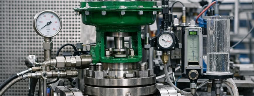 control valve seat leakage test procedure