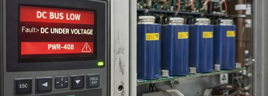 DC under voltage in VFD