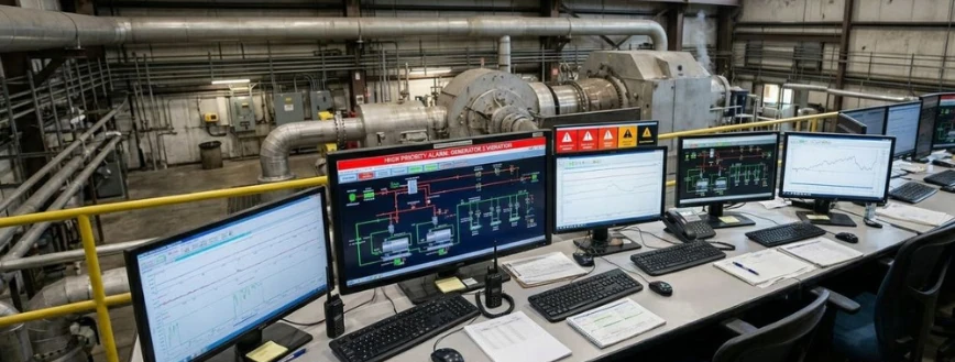 types of alarms in scada