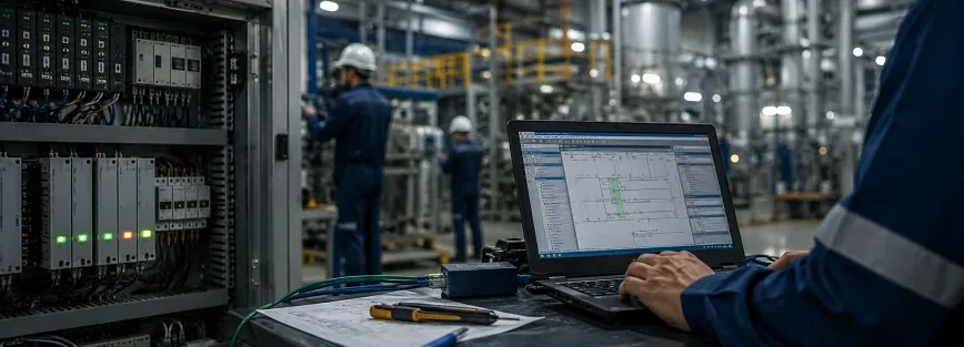 Industrial PLC programming