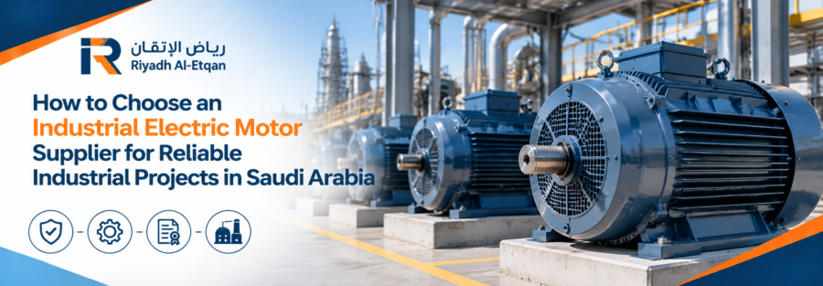 industrial electric motor supplier Saudi Arabia