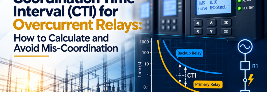 coordination time interval overcurrent relay