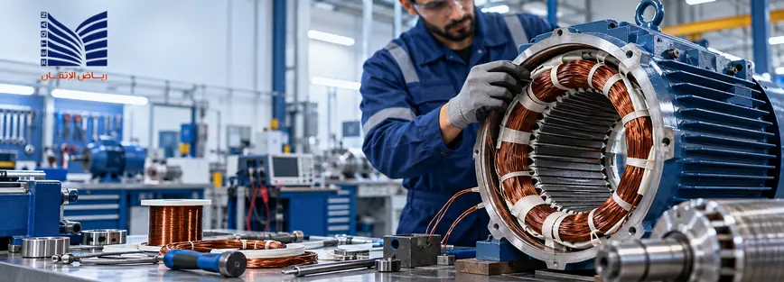 industrial electric motor supplier Saudi Arabia